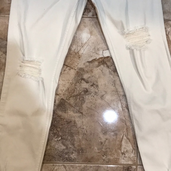 NWOT Free People slightly destroyed Tight pants 💕 - Picture 3 of 5